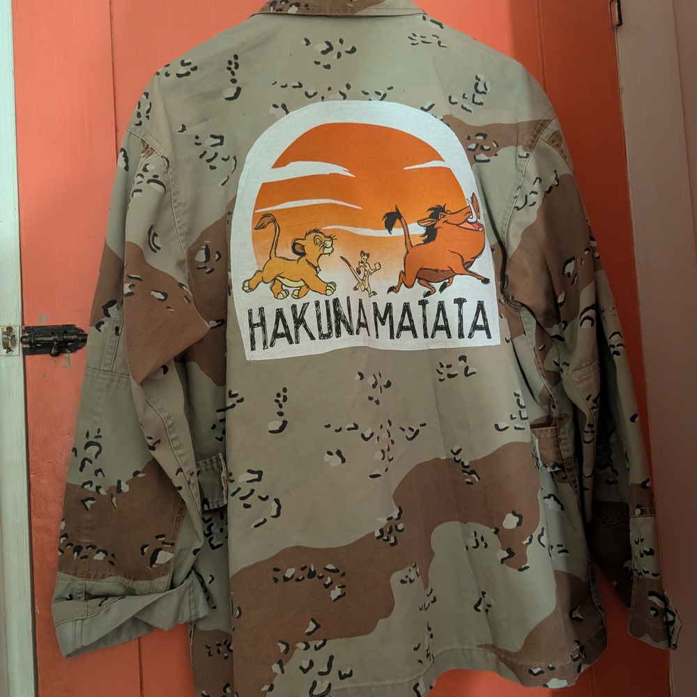 Hakuna Matata Camouflage Jacket